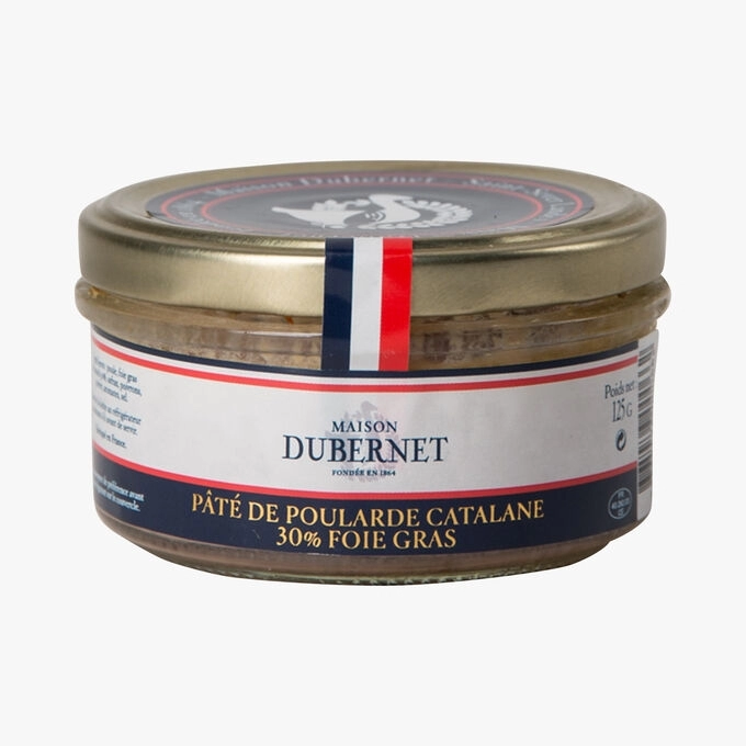 Pate De Pui Catalan Si Foie Gras 30% Dubernet 125g 0